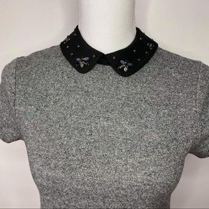 Ann Taylor Loft sweater dress short sleeve XS